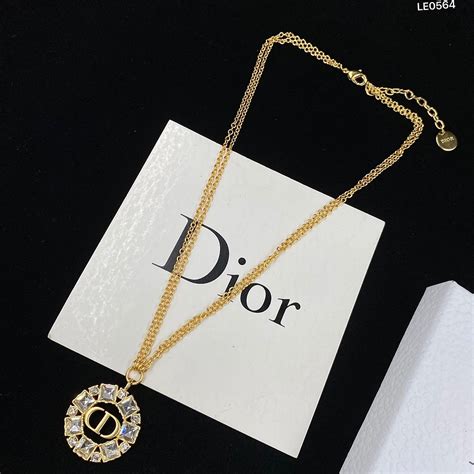 dior fake necklace|genuine christian dior jewelry.